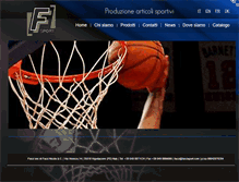 Tablet Screenshot of faccisport.com